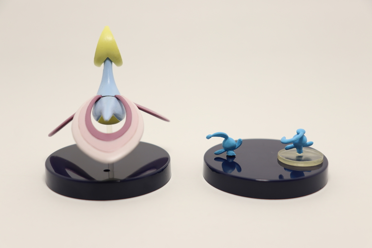 レビュー】立体ポケモン図鑑 DP 06 「CAPSULE 2 クレセリア フィオネ