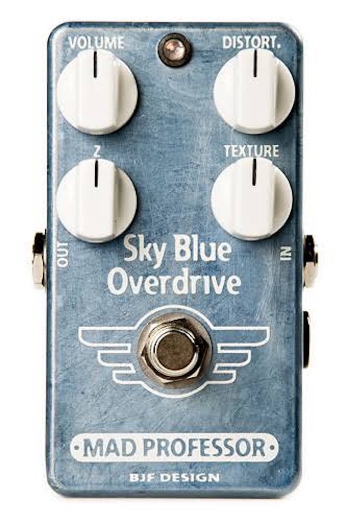 MAD PROFESSOR Sky Blue Overdrive - ギターとか音楽のあれこれ