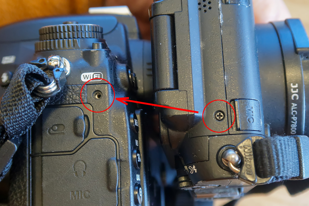 Nikon D750のリアカバーを止めているビスがなくなった - Garage Kachi