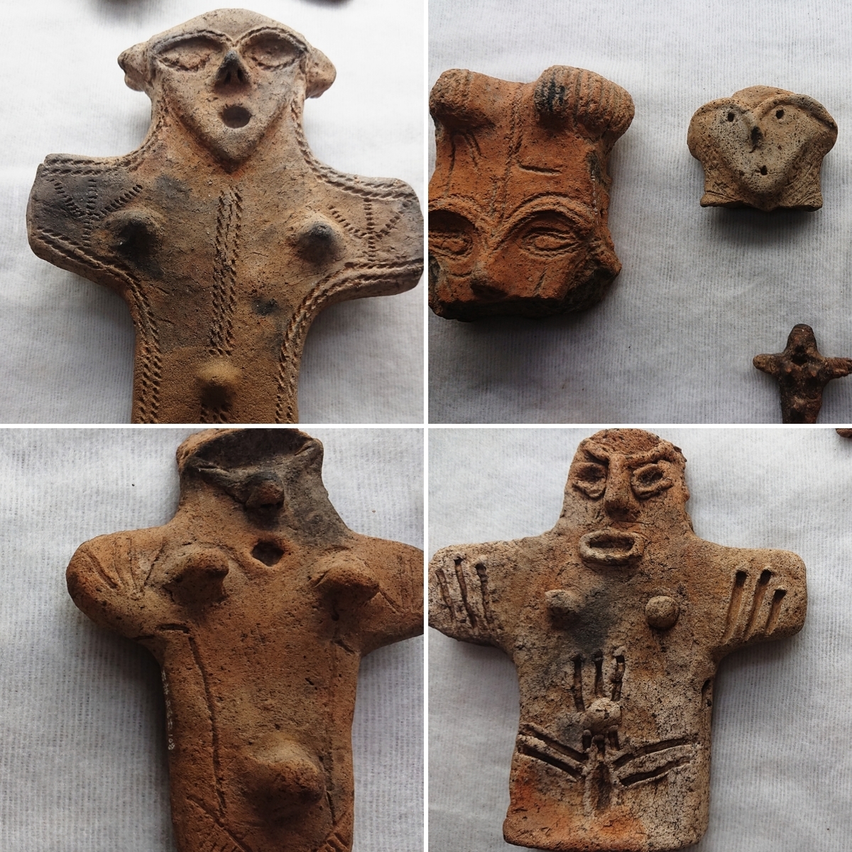 板状土偶も逸品ぞろい【つがる市立森田歴史民俗資料館（2）】縄文の