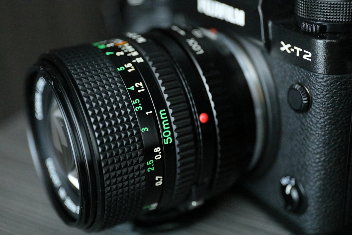 現代に通じるCanon標準レンズの原点 ～ Canon NEW FD 50mm F1.4