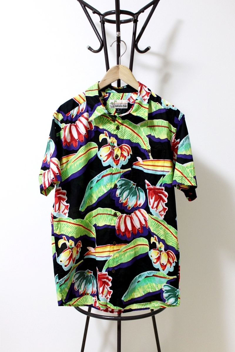 終わりの夏の古着 | PATAGONIA PATALOHA “BLACK BANANA” HAWAIIAN