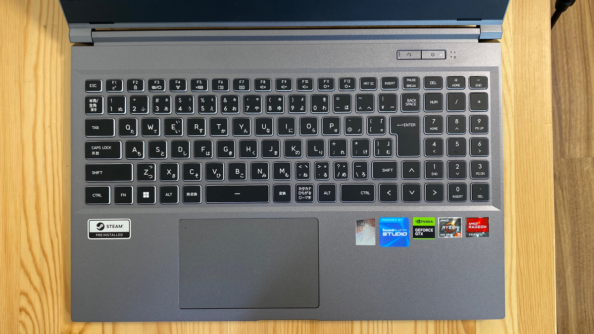 10万円以下なのに144HzなゲーミングノートPC【GALLERIA RL5R-G165