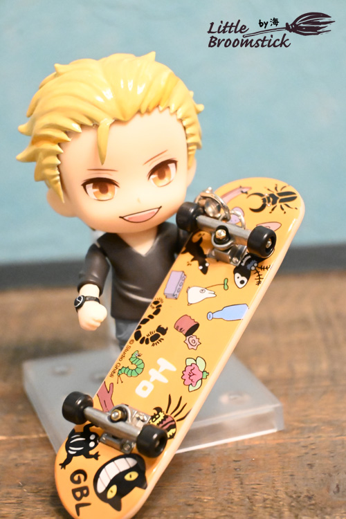 No312 ミニスケボーキーチェーン - LittleBroomstick