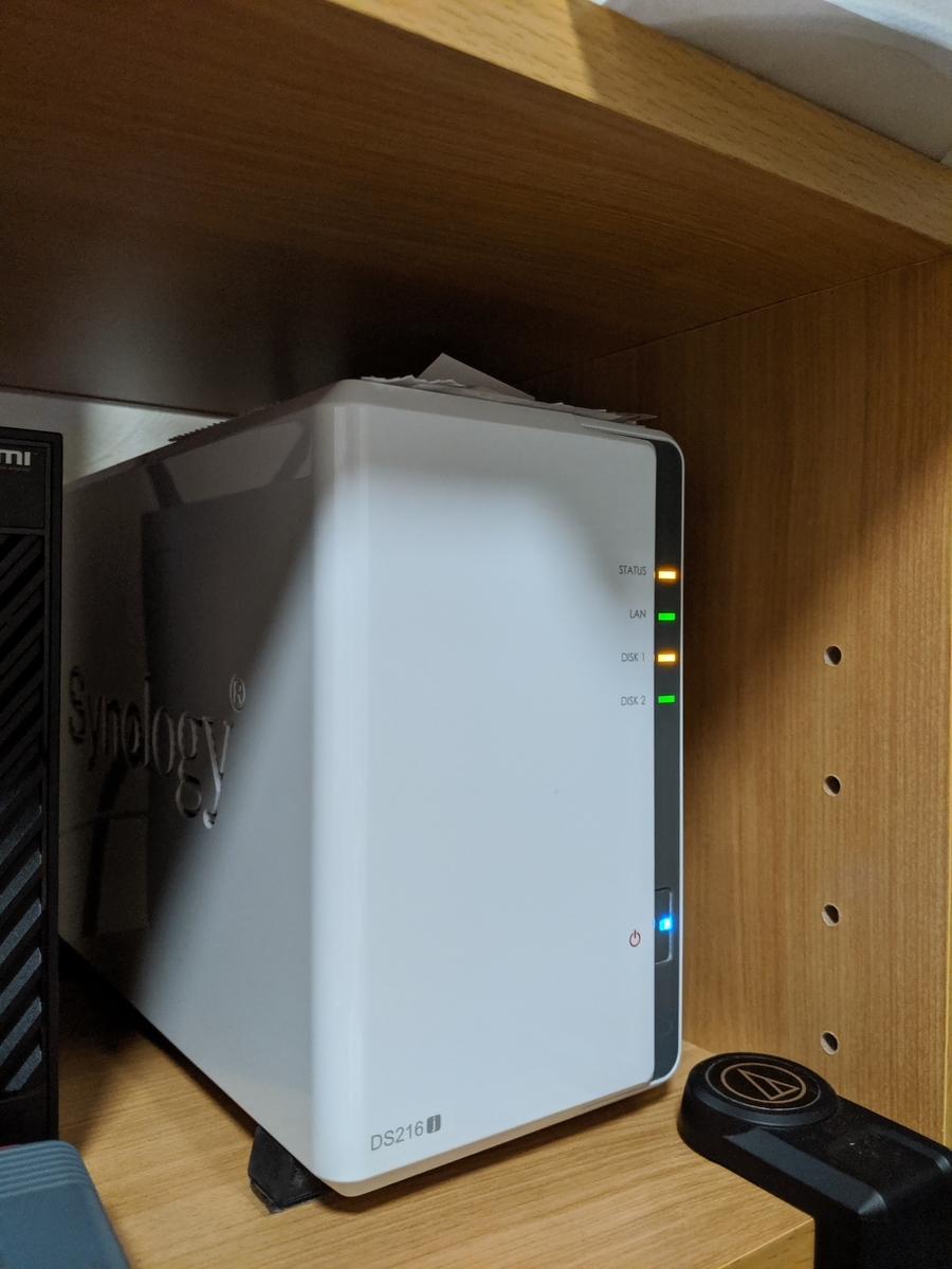 Synology DS216jのHDDが壊れたからMX500でSSD化しました - gomaの雑記