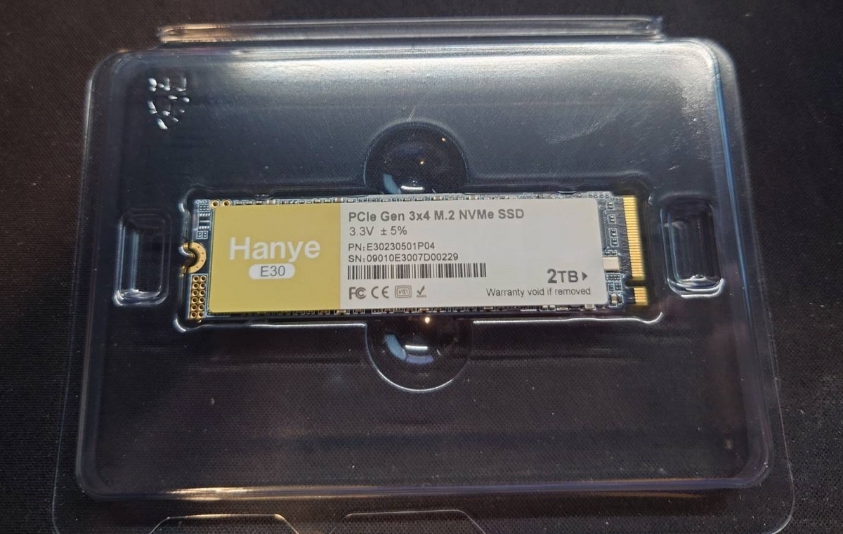 2TBで1万円以下！激安Hanye M.2 SSDを購入した話 - gadgetpcgame's diary