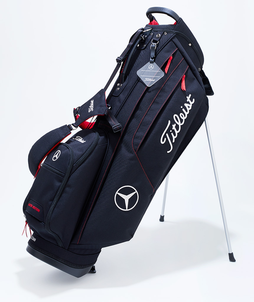 パ*ロ様 限定品 クロコ調 Titleist キャディバッグ Titleist クロコ調