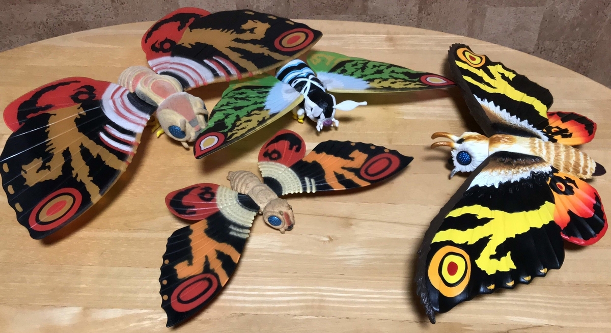 モスラ成虫（ミレニアムシリーズ） ムービーモンスターシリーズ(2003