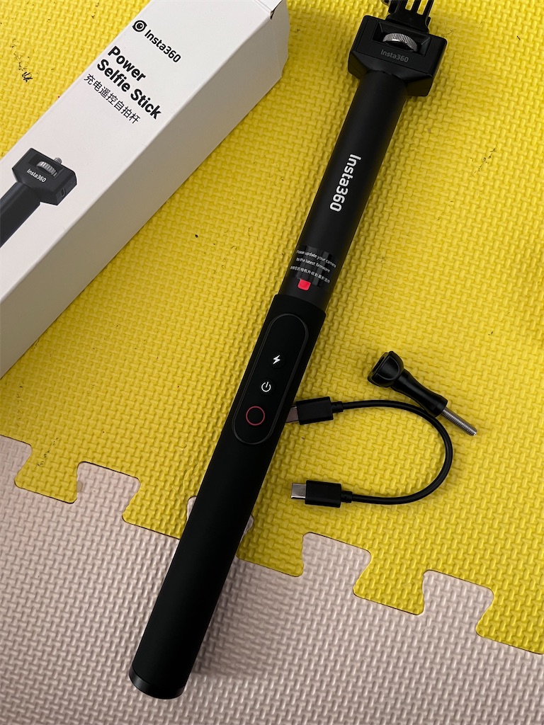 Insta360】充電式見えない自撮り棒を手に入れたぞ！タッチも軽くて操作