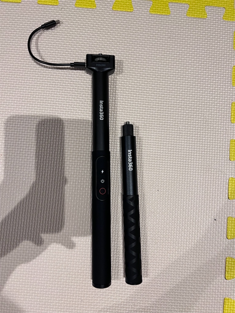 Insta360】充電式見えない自撮り棒を手に入れたぞ！タッチも軽くて操作