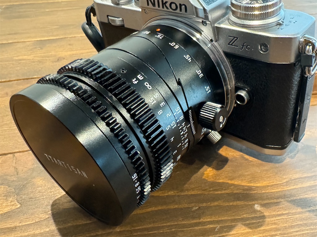 簡単にミニチュア風撮影ができる。TTArtisan Tilt 50mm F1.4を購入した
