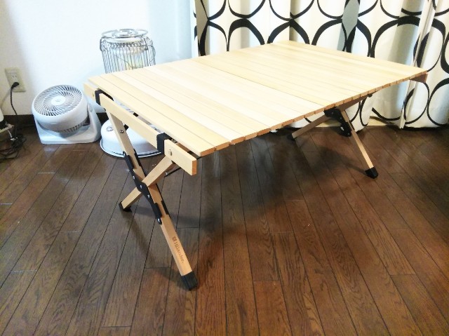 徹底レビュー】ハイランダー(Hilander)ウッドトップロールテーブル2