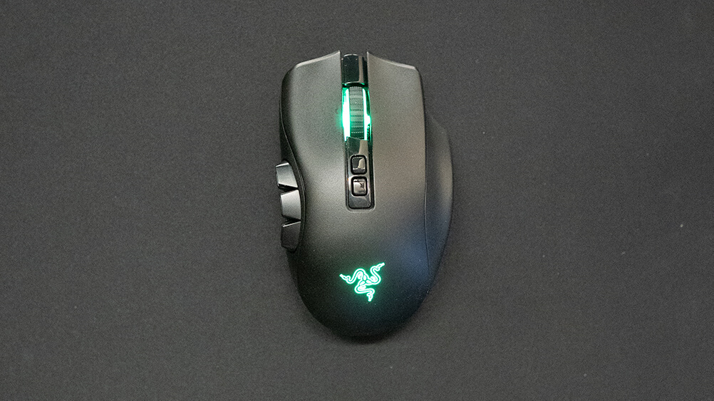 レビュー】多ボタンマウスRazer Naga Proを買ってみた感想 | 外観