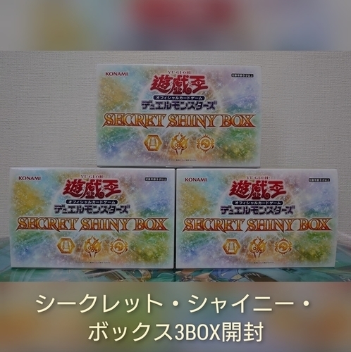 シークレット・シャイニー・ボックス】の開封・封入率を紹介