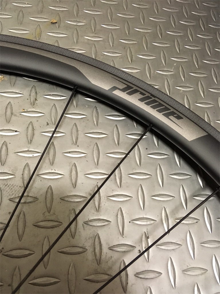 激安カーボンチューブレスなPRIMEホイールが届いた！ | はるそめロード