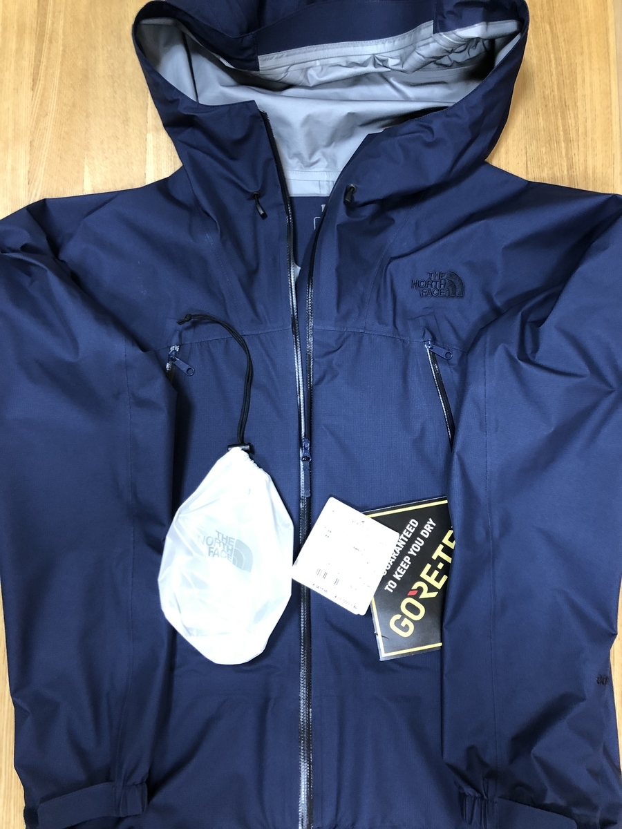 レインウェアを新調！ノースフェイス クライムベリーライトジャケット