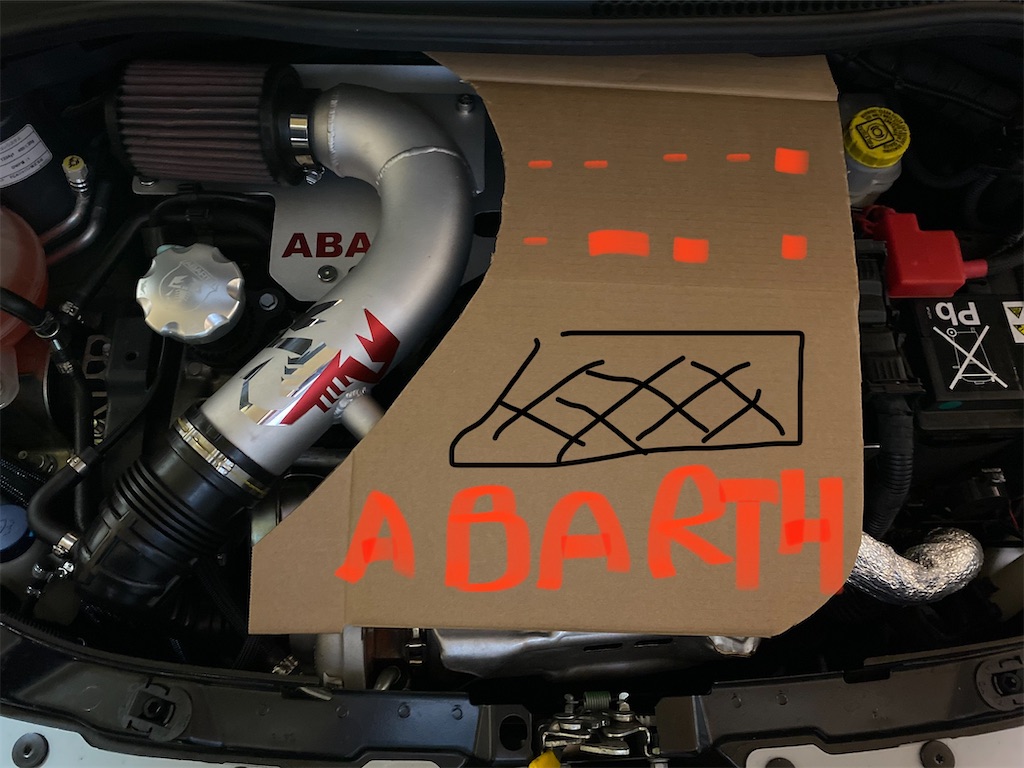 エンジンカバー② - アバルトや諸々
