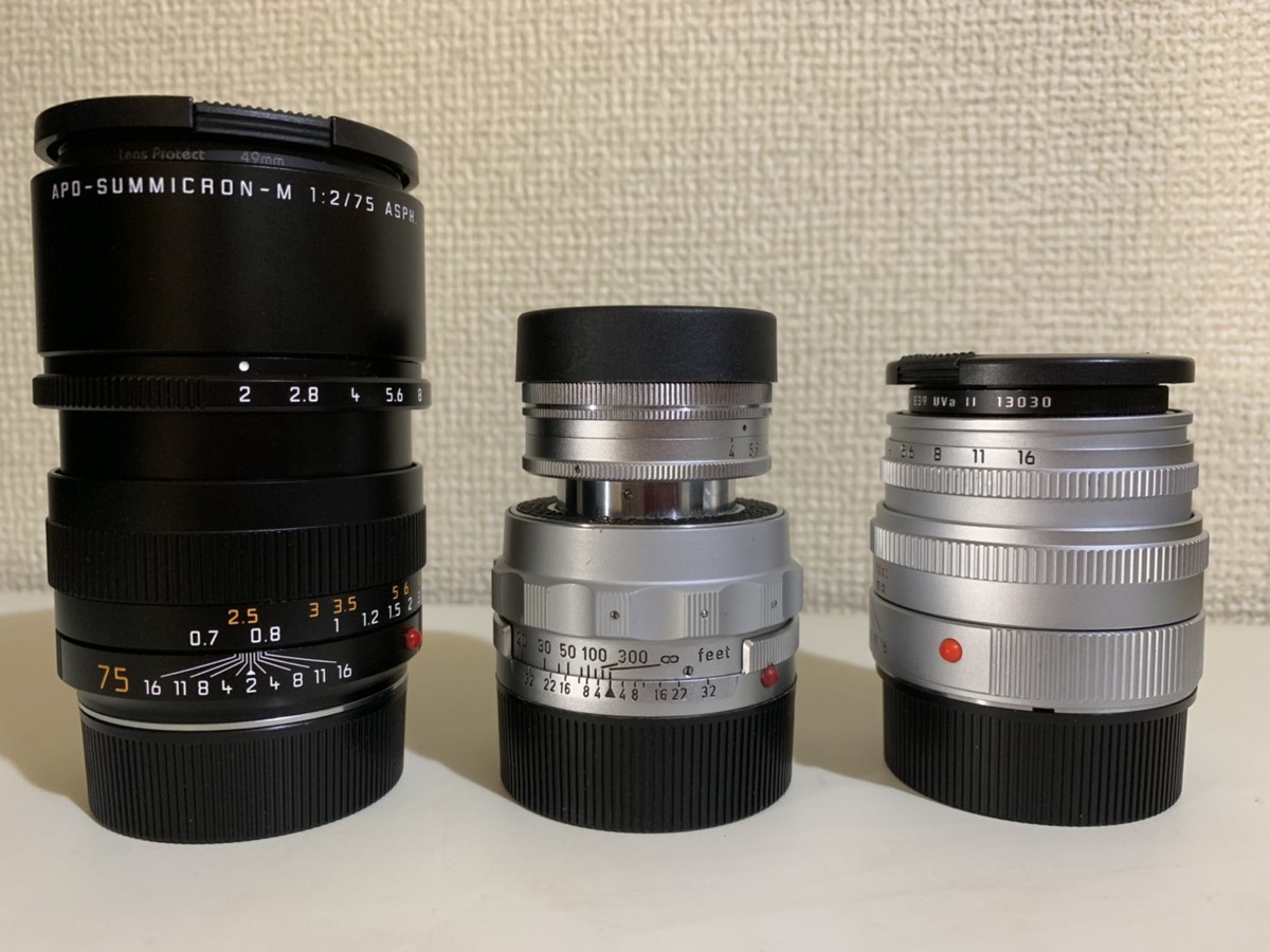 Leica Elmar M 90mm/F4.0 1st. Collapsible Silver - 右から読んでも