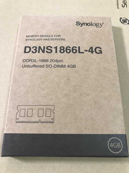 Synology DS218+ メモリの増設と HDD 取替 - hiroの長い冒険日記