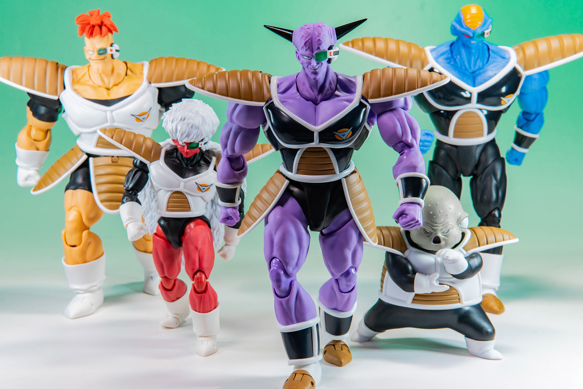 S.H.Figuarts ギニュー ＆ ギニュー特戦隊 レビュー - ヒロバン チャンネル