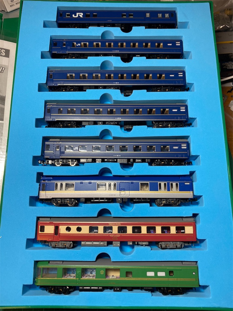 入線整備】マイクロエース 24系 夢空間 - 新綱島検車区業務日誌