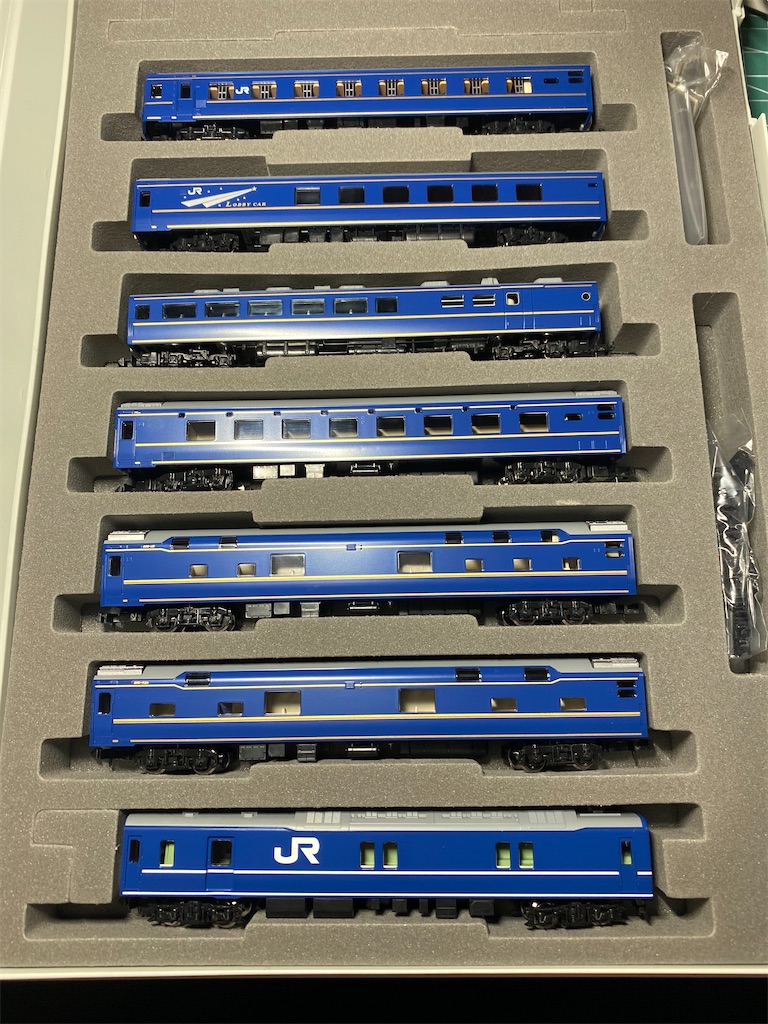 入線報告】TOMIX 北斗星東日本仕様B - 新綱島検車区業務日誌