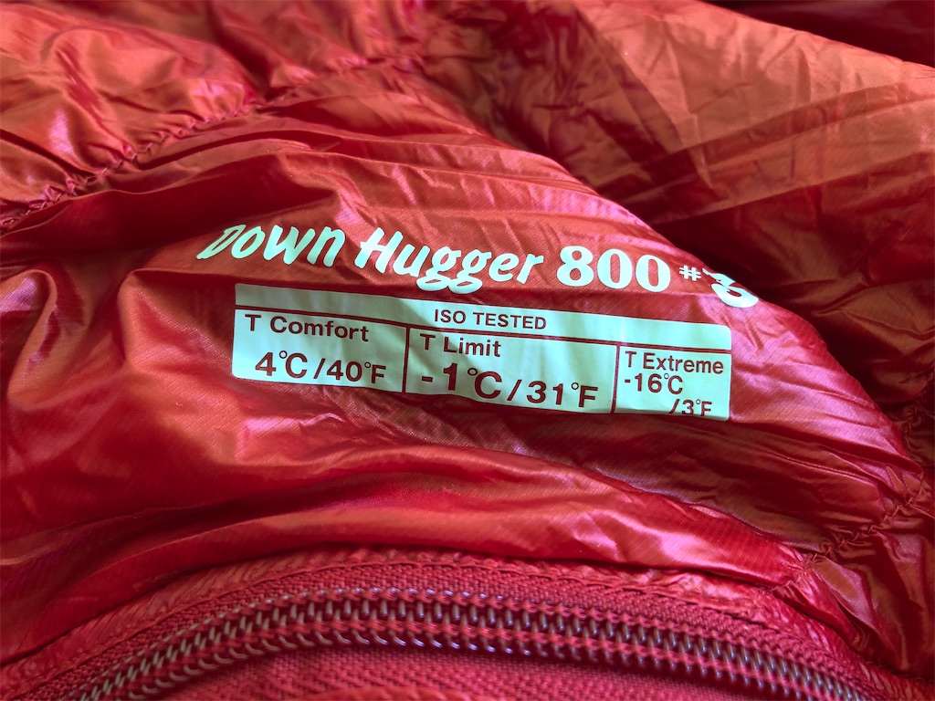 冬用シュラフ】モンベル ダウンハガー800#3は最強のコンパクト寝袋か