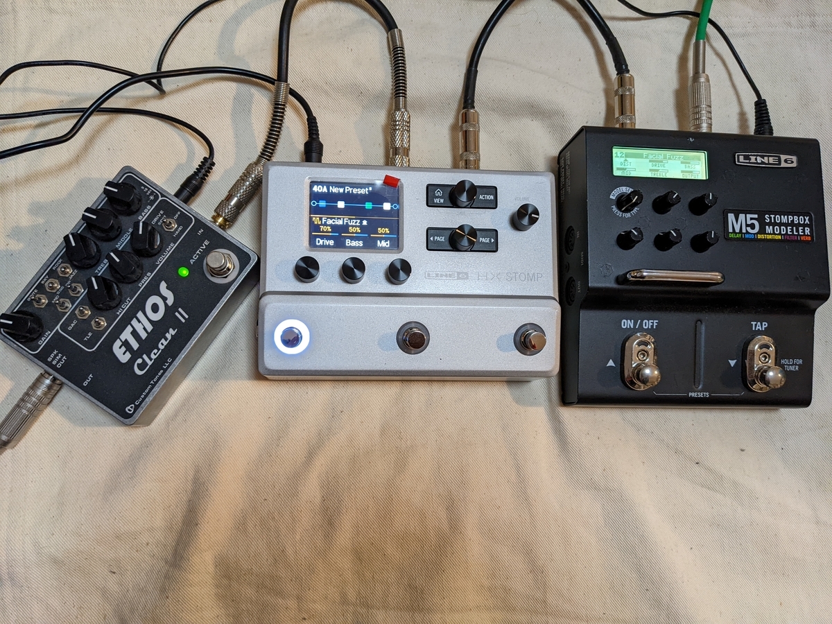 line6 m5 と helix stomp 比較 - 音楽雑多ロガー