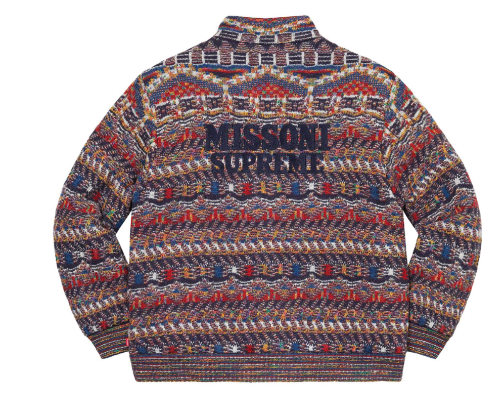 Supreme】本日発売！老舗ニットブランドの雄”ミッソーニ”との協業は