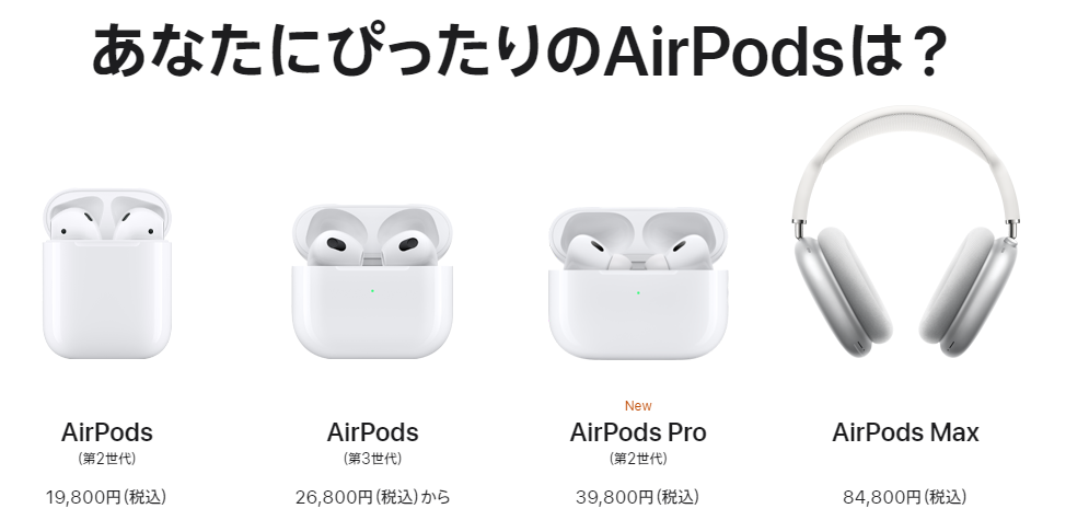 第二世代AirPods Proを第一世代と徹底比較してみた【AirPodsPro2022