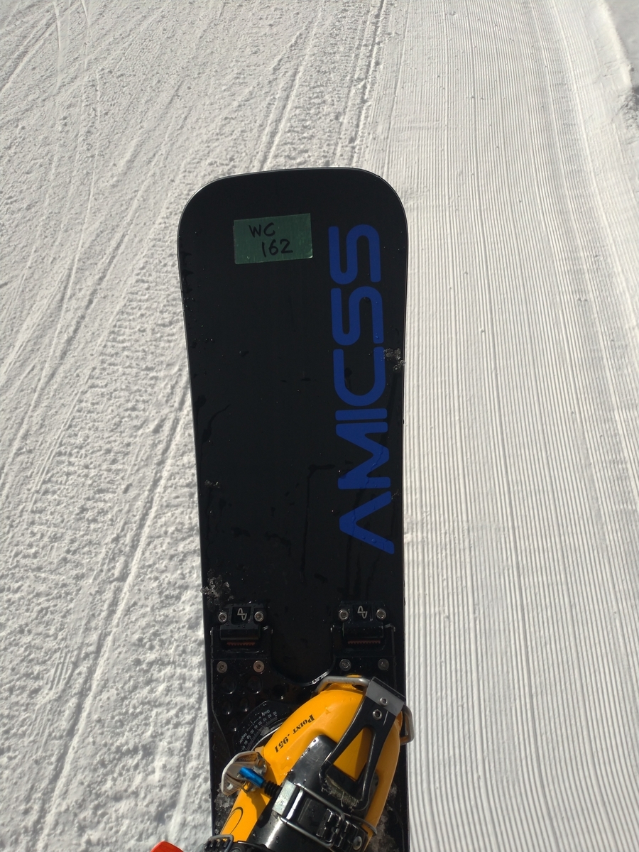 23/24 AMICSS WORLD CUP 162 - アルペンスノーボード試乗日記