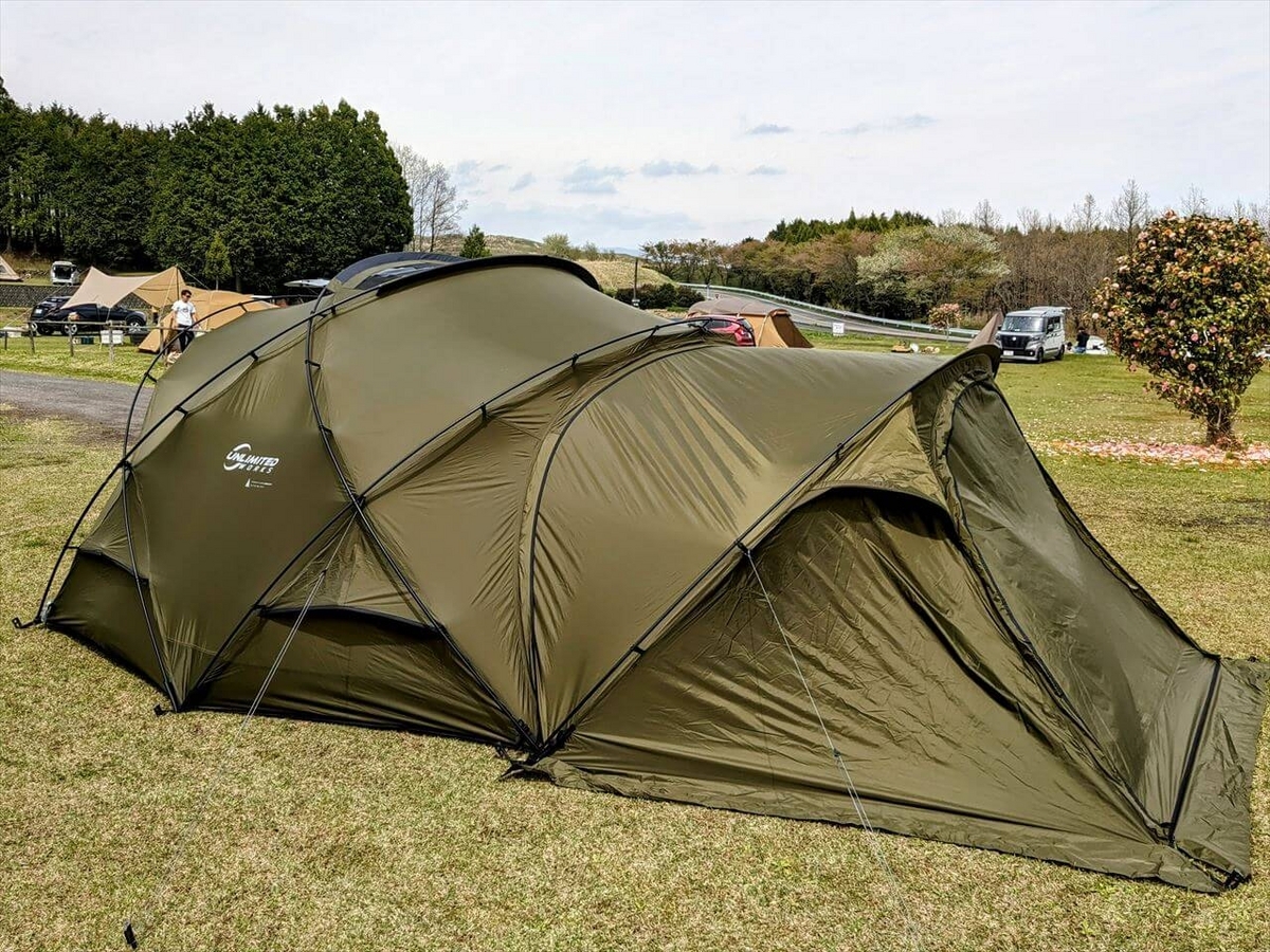 DOKICAMP G2000｜シェルターGの半額以下で買える大人気テントを
