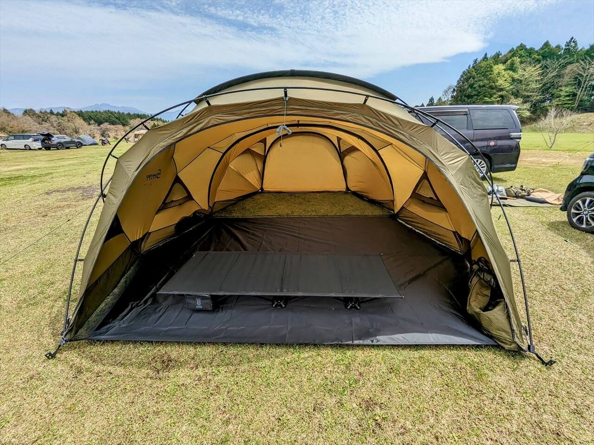 DOKICAMP G2000｜シェルターGの半額以下で買える大人気テントを