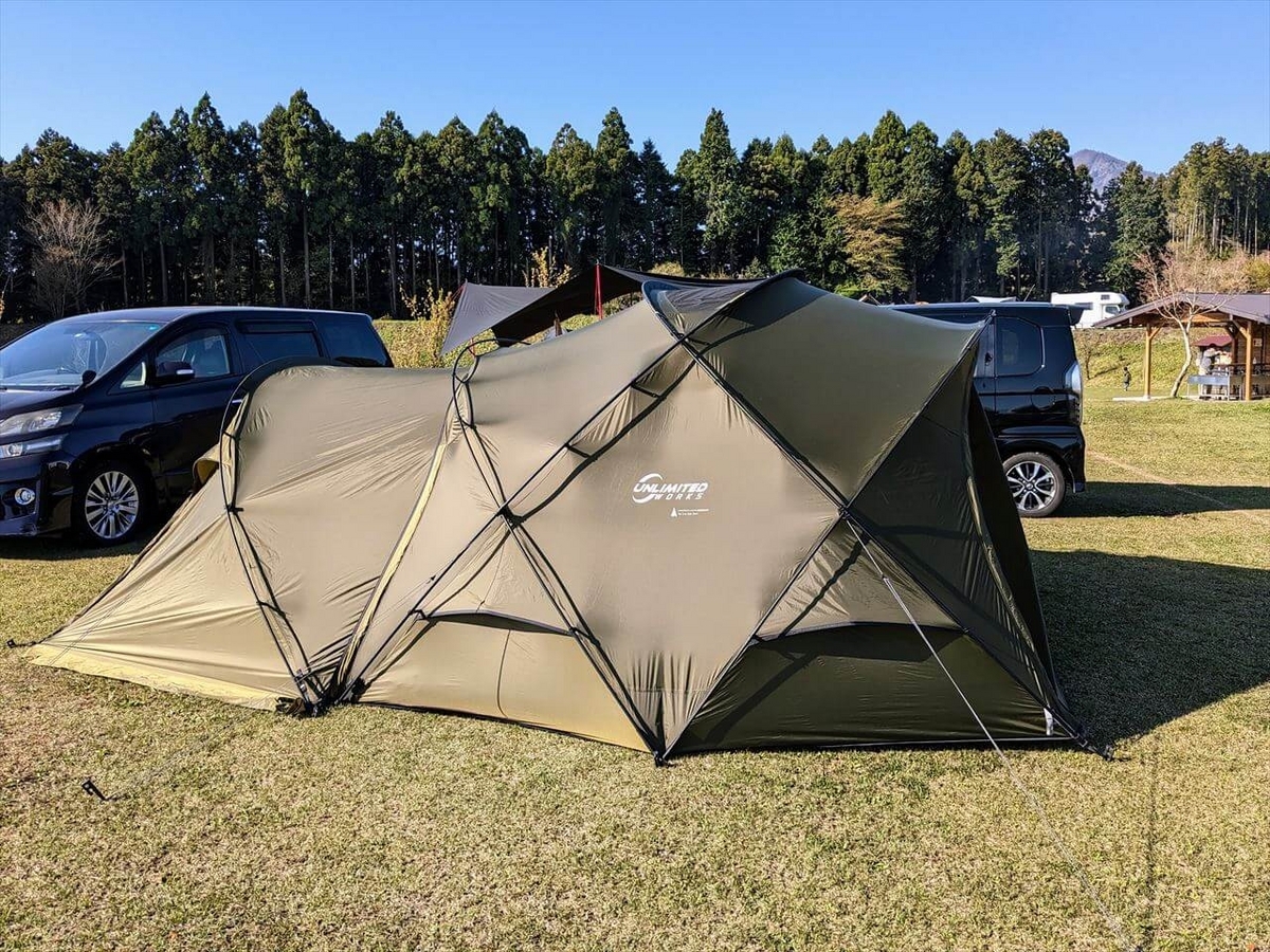DOKICAMP G2000｜シェルターGの半額以下で買える大人気テントを