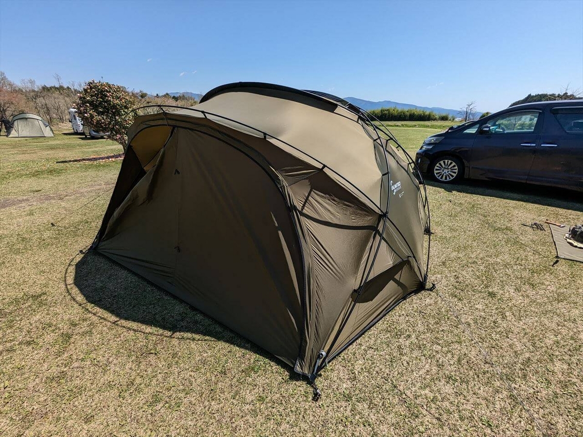 DOKICAMP G2000｜シェルターGの半額以下で買える大人気テントを
