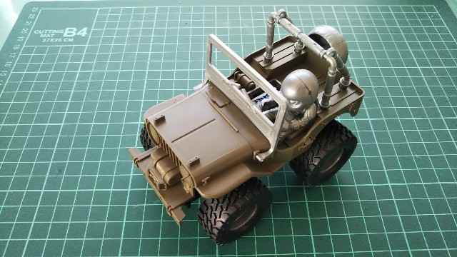 ワイルドウイリスJr.②ボディの塗装 - おーちゃんの今日もラジコン日和