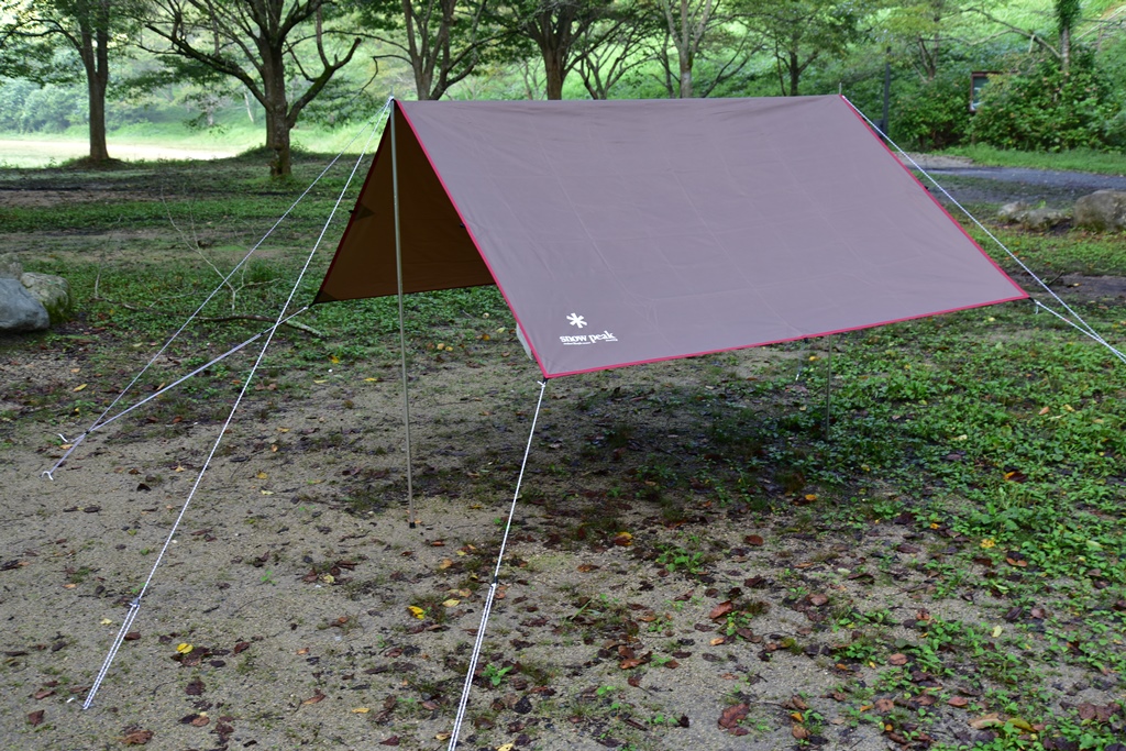 スノーピーク ライトタープポンタシールドSTP-380 ポールTP-161付 Peak