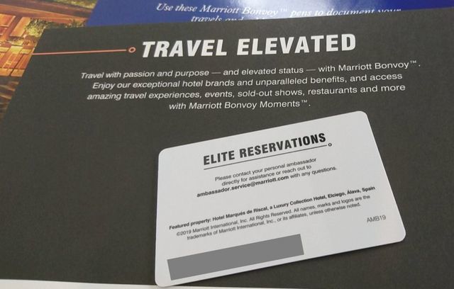 NEW!アンバサダーエリート会員カード＆ギフトが届いた】MARRIOTT