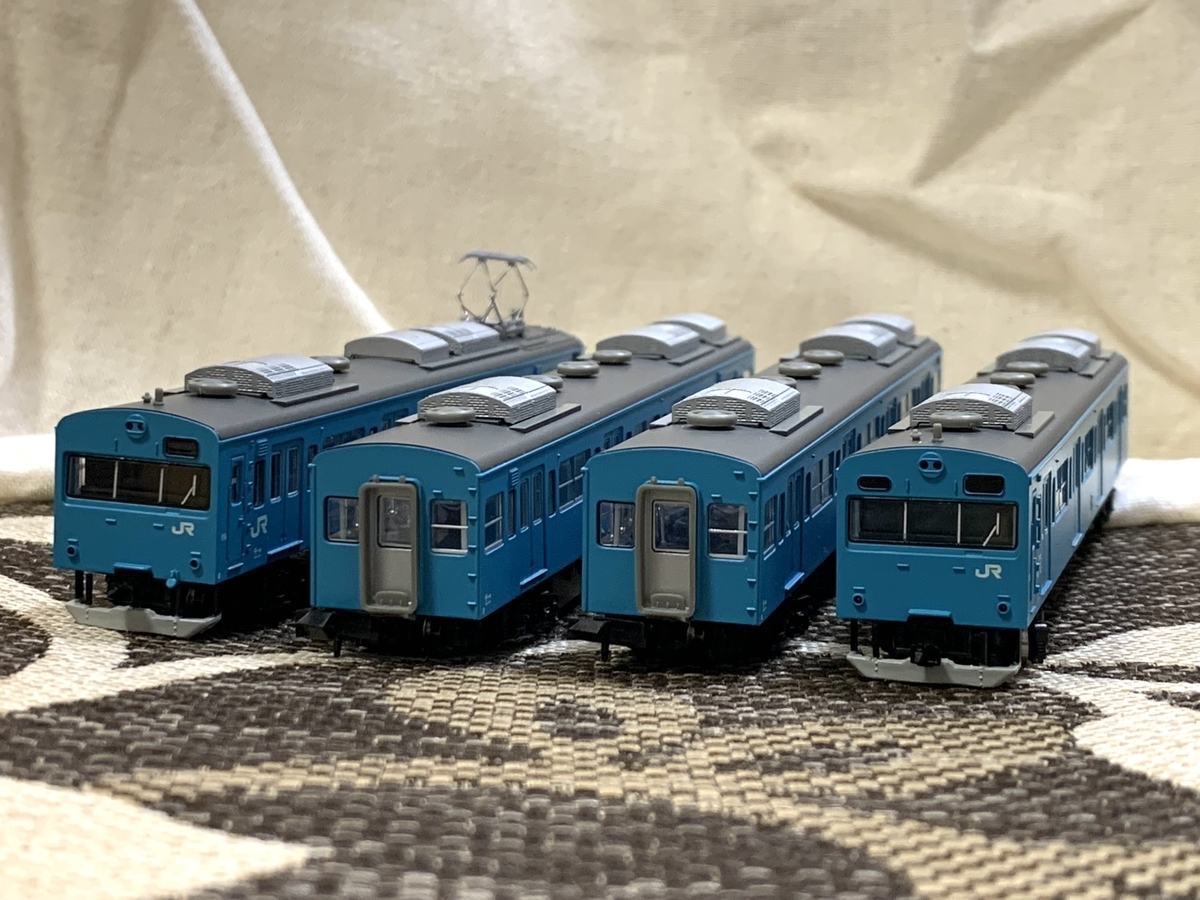 Nゲージ入線】マイクロエース103系京葉線分散冷房車。 - 北極星特急の