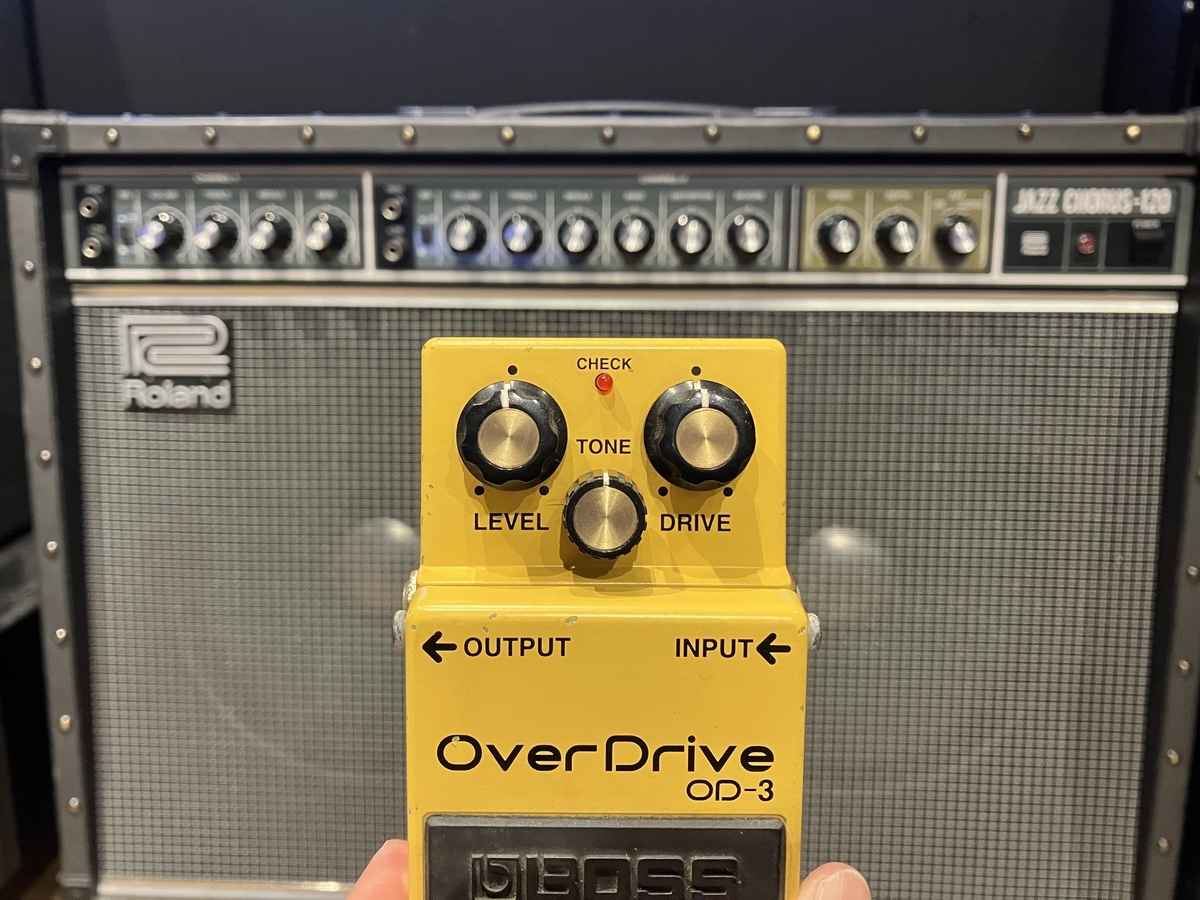BOSS OD-3のセッティングや使い方を試してみました【JC-120で検証
