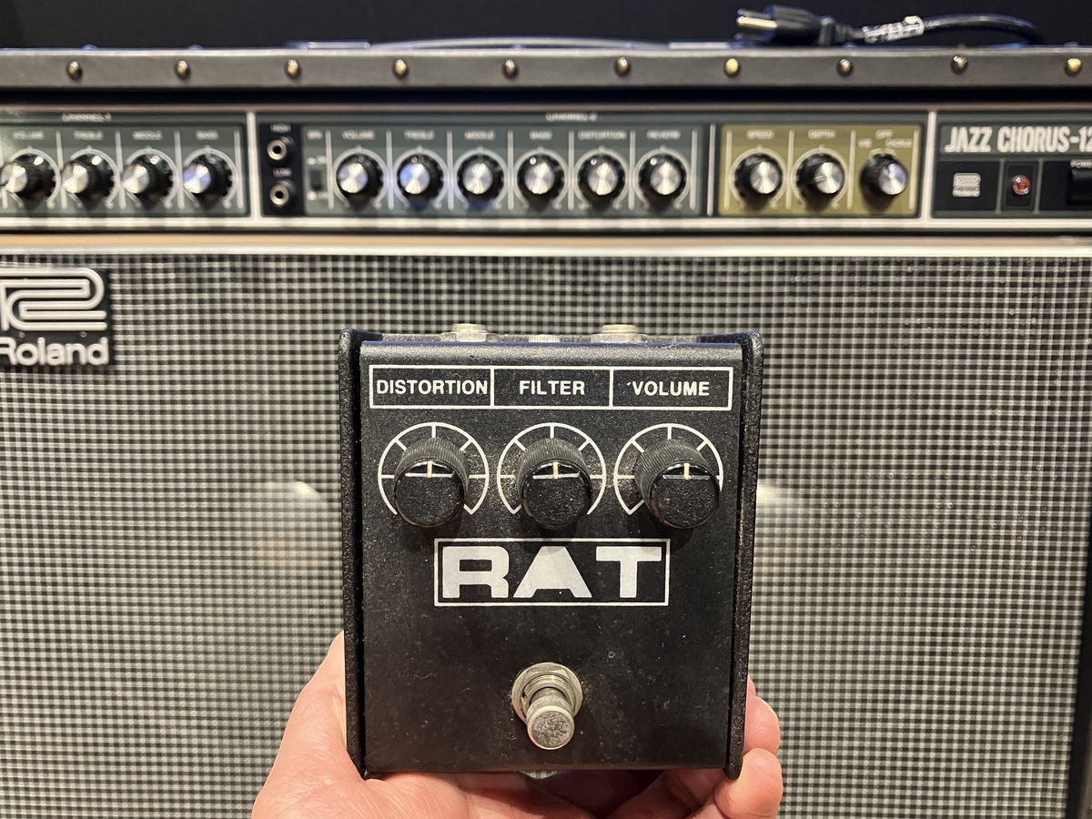 PROCO RAT2をJC-120で使ってみました【エレキギターとの相性がある