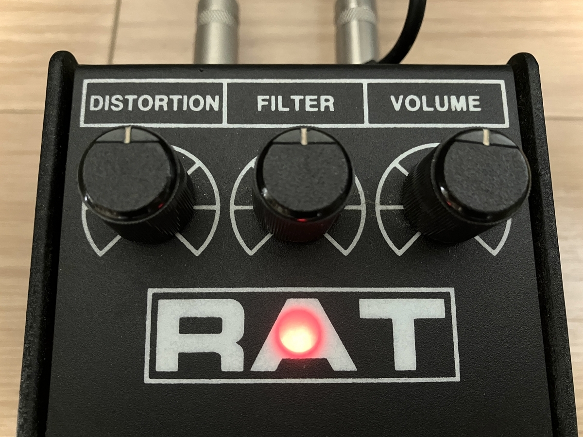 PROCO RAT2のセッティングや使い方を試してみました【セッティング例