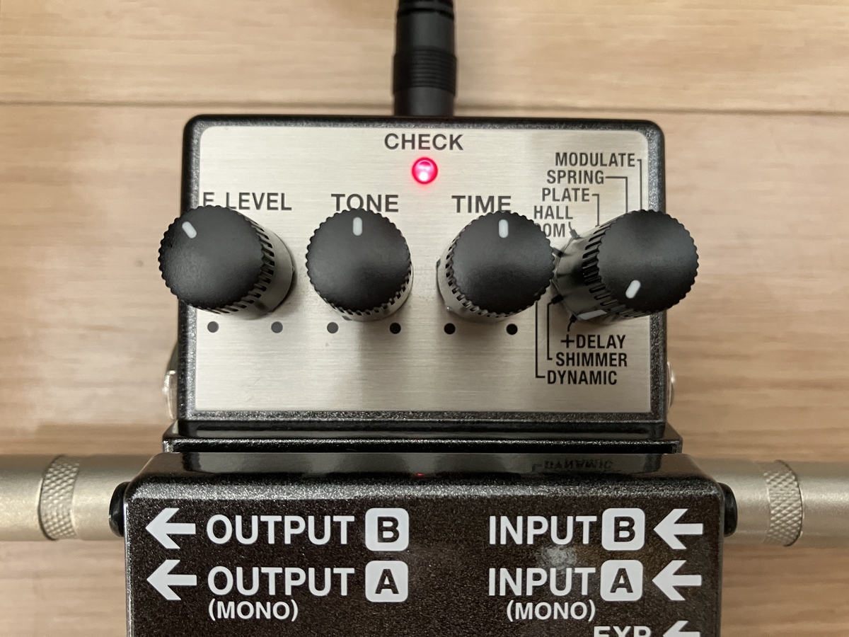 ディレイ搭載の便利なリバーブ】BOSS RV-6 Reverb【Review/レビュー