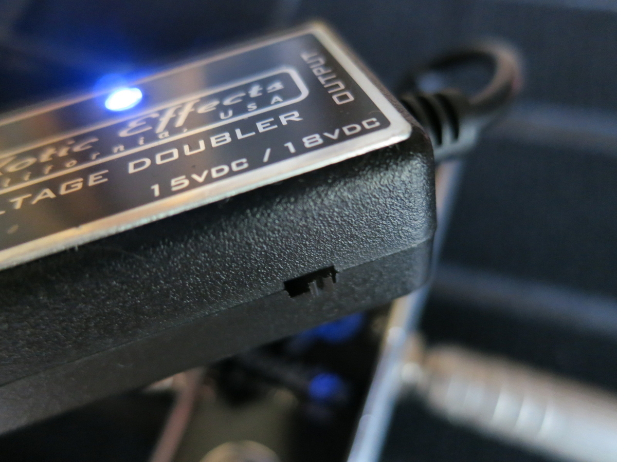 クリーンブースターをより磨く電圧コンバーター【Xotic EP Booster