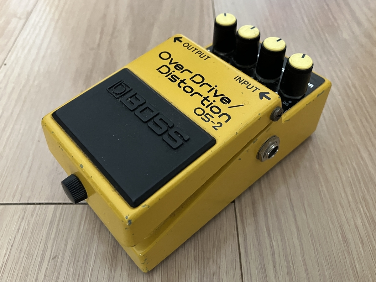 2系統の歪みをブレンドできる】BOSS OS-2 オーバードライブ