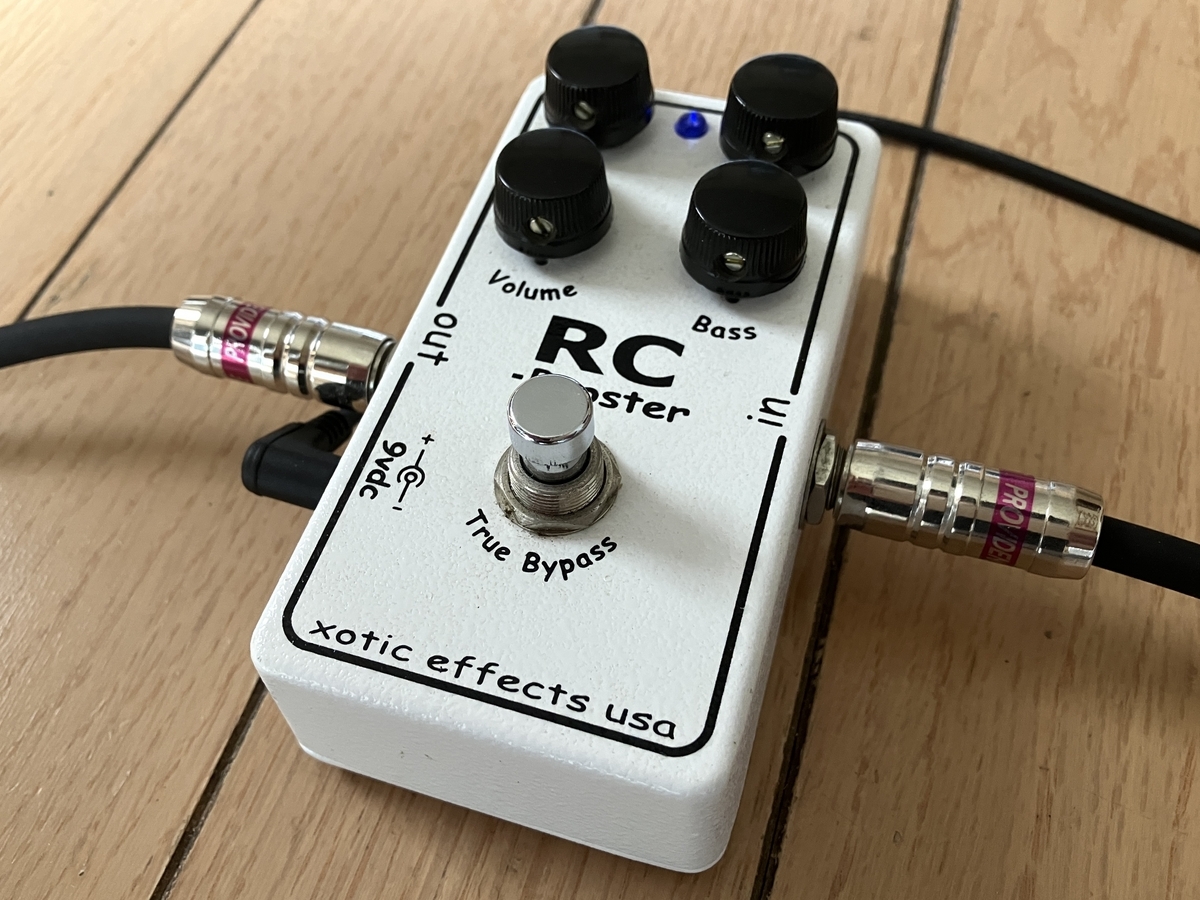 パワフルなクリーンブースター】XOTIC RC Booster【review・レビュー