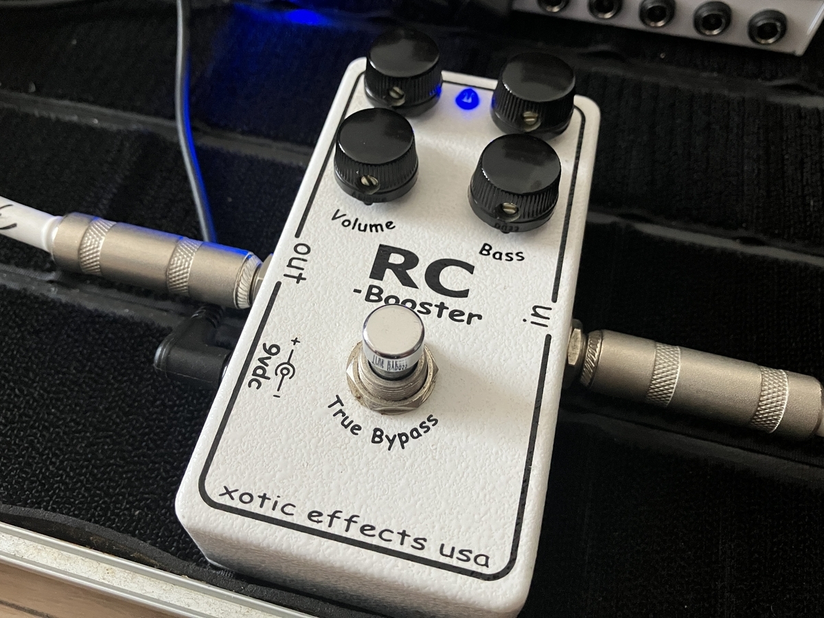 XOTIC RC Booster ブースターの使い方【音圧を上げたいときに有効