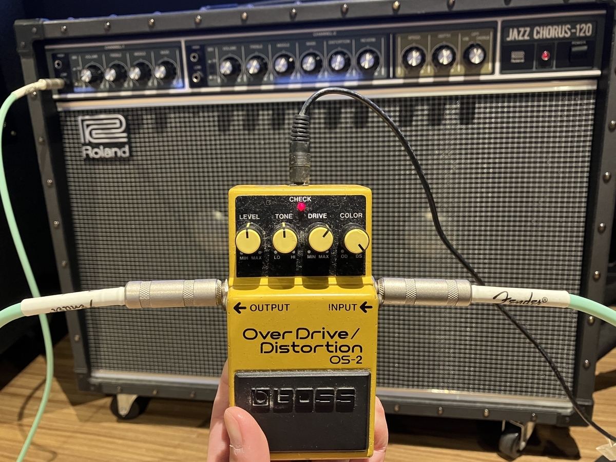 BOSS OS-2の使い方やセッティングを試しました【JC120で検証