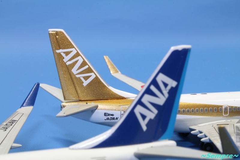 全日空商事 ANA B737-700ER ビジネスジェット JA10AN 1/400スケール