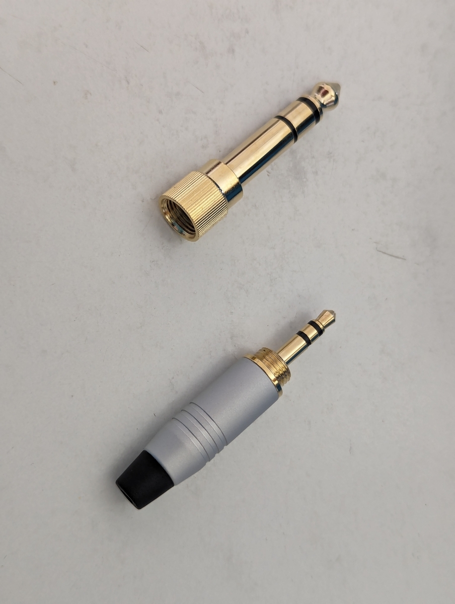 SONY MDR-CD900ST のコネクターをステレオミニプラグに - JG251 blog